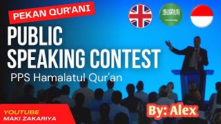 PSC || Public Speaking Contest (Arabic) By:Alex