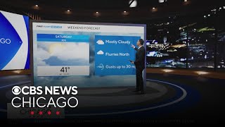 Chicago weather: Breezy and gray Saturday, with slight chance of flurries