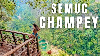 Semuc Champey Adventures: Cave Swimming + Waterfall Jumping with Zephyr Lodge in Lanquin Guatemala