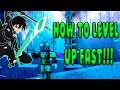 FASTEST WAY TO LVL UP! | Swordburst 2 | HOW TO MAKE 50,000 XP AN HOUR