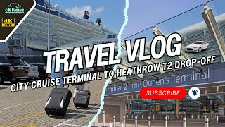 Heathrow to Southampton : Airport to Cruise Terminal Driving Vlog