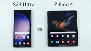 Samsung S23 Ultra vs Samsung Z Fold 4 | SPEED TEST