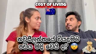 Cost of living in New zealand | නවසීලන්තයේ අපේ මාසික වියදම් | Life With KC