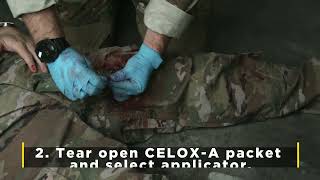 CELOX Applicator - How to Use – Military emergency response (USA \u0026 FDA regions)