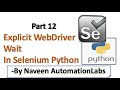Explicit - WebDriverWait in Selenium Python - 12