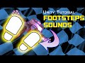 Add footsteps sound for different surfaces [visual scripting]