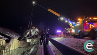 Airborne vehicle extracted from Clay-Ray veterans building