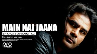 Main Nai Jaana Pardes | SHAFQAT AMANAT ALI | Full Audio Version Song | MirZa EditZ - MMH