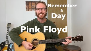 Pink Floyd Friday - Remember a Day | Guitar Lesson + Piano Riffs