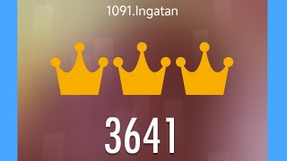 Ingatan (Record Terbaik 3641) 7 lap selesai Piano Tiles 2 Paling Ngerikan Ganda Jubin