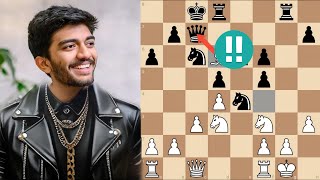 D Gukesh vs Alexandr Predke | Budapest Olympiad, 2024