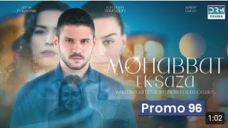 Mohabbat Ek Saza l promo Episode 96 Tomorrow at 8PM | Darama TV | UA2O