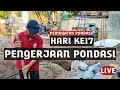 PENGERJAAN PONDASI HARI KE 17 #tukang #construction #pengerjaan