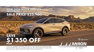 Find Your Perfect Buick in Anson!