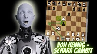 Stockfish Gets Pressured in a Wild Opening! - Tarrasch Defense - Von Hennig-Schara Gambit