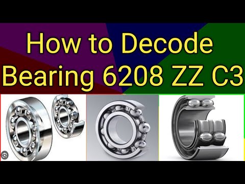 What does ZZ mean on a bearing?