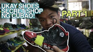 UKAY SHOES SECRET SHOP NG CUBAO!