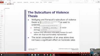 Criminology Week 8 Crimes Against Persons