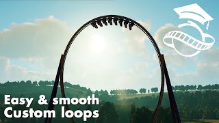 Planet Coaster 2 College - Smooth \u0026 Easy Custom Loops