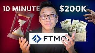$200K FTMO Payout in 10 Mins FULL Breakdown