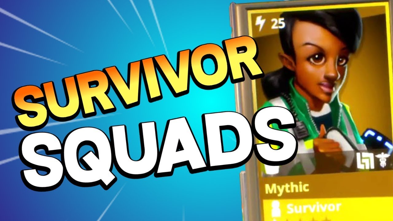 FORTNITE SURVIVOR SQUADS EXPLAINED - Fortnite Save The World Survivor ...