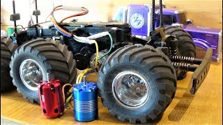 How to fit a Brushless Motor to a Tamiya Konghead & TBLE-02s Set-up