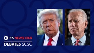 WATCH LIVE: The First 2020 Presidential Debate | Special Coverage & Analysis | PBS NewsHour