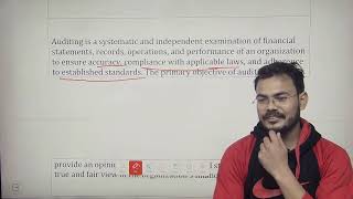 Audit | Introduction | Part-1 | By Sanjay sir