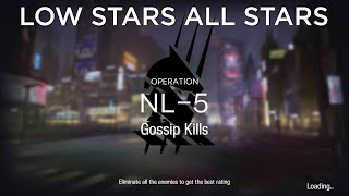 Arknights NL-5 Guide Low Stars All Stars