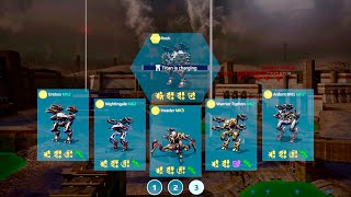 War Robots: Suppressions Robots | Blitz, Invader, Typhon, Nightingale \u0026 Erebus Gameplay