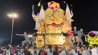 《4K》2023年土居太鼓祭り ハローズ 飯武太鼓台