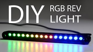 MAKE ARDUINO RGB REV LIGHTS w SIMHUB