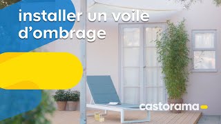 Comment installer un voile d'ombrage - Castorama