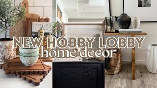 *NEW* HOBBY LOBBY HOME DECOR & DECORATE WITH ME 2025 | Designer looks for less