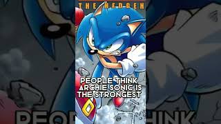 People think Archie sonic is the strongest but they forgot him… #sonicthehedgehog #anime #shorts