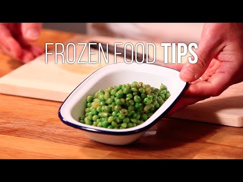 Frozen Food Tips: Frozen Peas Frozen Food Tips: Frozen Peas