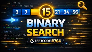 LeetCode Binary Search | Easy Explanation with Dry Run & Code