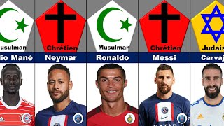 La religion des meilleurs joueurs du monde 2023.