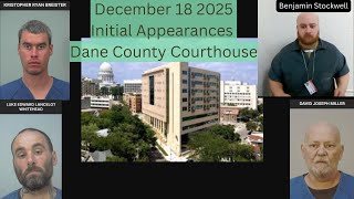 Dane County Initial Appearances 12/18/25 | OWIS, Serial Offenders ChatGPT