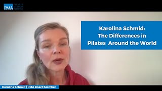 International Pilates with PMA Board Member Karolina Schmid
