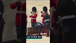 British Military Guards Must Follow Proper Fainting Protocol #uk #british #royalguard