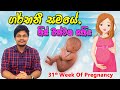 Pregnancy 31st Week | Sinhala Medical Review | අම්මයි බබයි