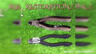 RESTORATION CUTTING PLIERS.Hướng dẫn Cách mài  kìm cắt Siêu bén.