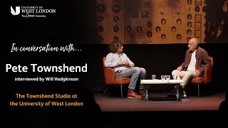 Pete Townshend in conversation with Will Hodgkinson at the University of West London
