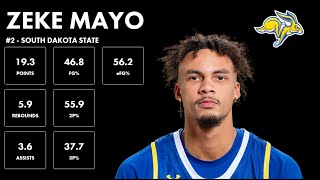 Zeke Mayo - South Dakota State - 2023-24 Transfer Portal Highlights