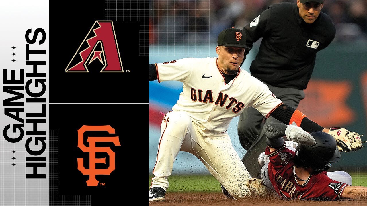 D-backs Vs. Giants Game Highlights (7/31/23) | MLB Highlights - YouTube