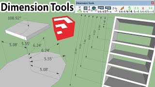 SketchUp Advanced Dimension Tools