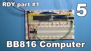 #5 - Handling the RDY pin, part 1 - BB816 Computer