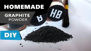 How to make homemade graphite powder: A Tutorial for Beginners #art #graphite #tutorial @smnarts12