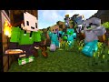 Minecraft Speedrunner VS 5 Hunters